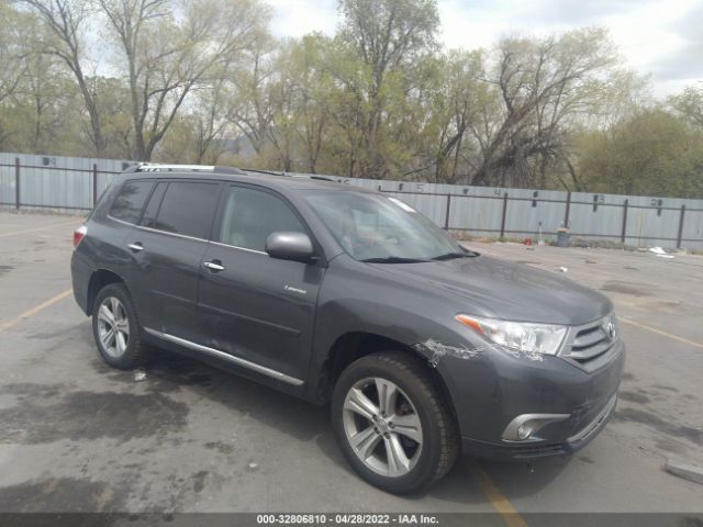 TOYOTA HIGHLANDER 2013 5tddk3eh2ds241685