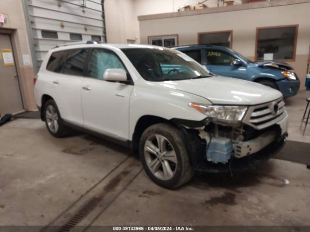 TOYOTA HIGHLANDER 2013 5tddk3eh2ds251004