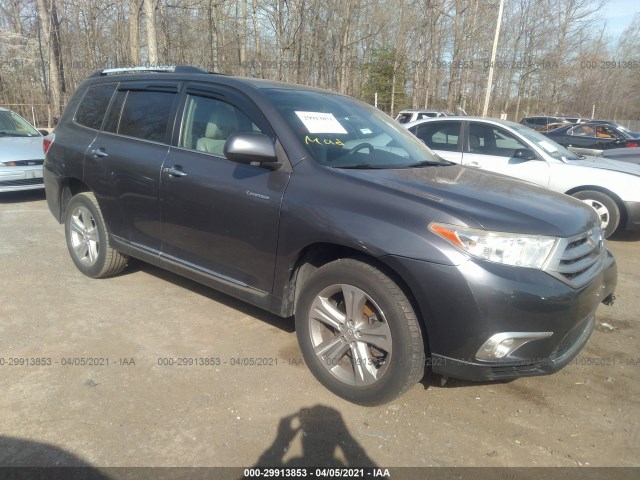 TOYOTA HIGHLANDER 2013 5tddk3eh2ds253965