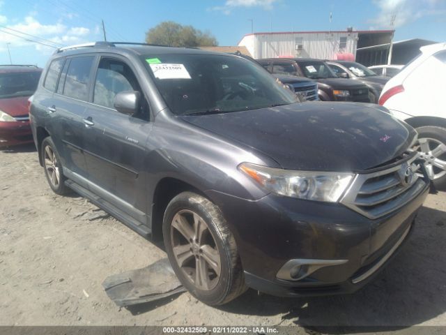 TOYOTA HIGHLANDER 2013 5tddk3eh2ds263332