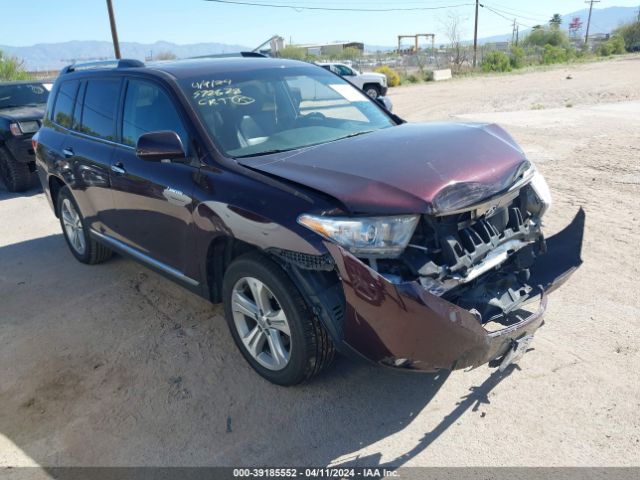 TOYOTA HIGHLANDER 2012 5tddk3eh3cs118833