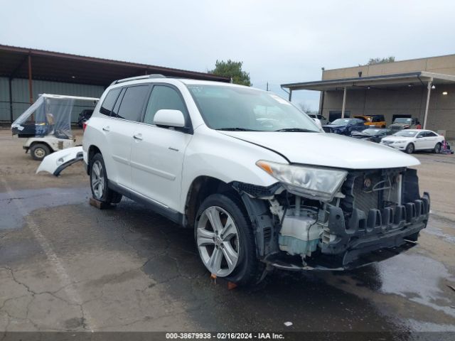 TOYOTA HIGHLANDER 2012 5tddk3eh3cs140198