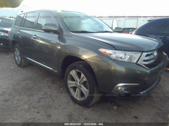 TOYOTA HIGHLANDER 2012 5tddk3eh3cs140377