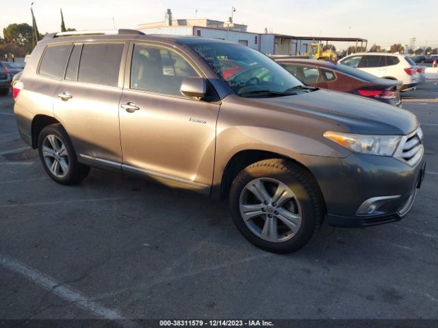 TOYOTA HIGHLANDER 2012 5tddk3eh3cs158605