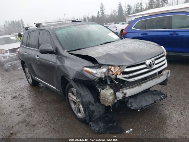 TOYOTA HIGHLANDER 2012 5tddk3eh3cs163478