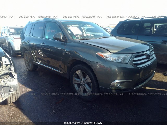 TOYOTA HIGHLANDER 2012 5tddk3eh3ds177849