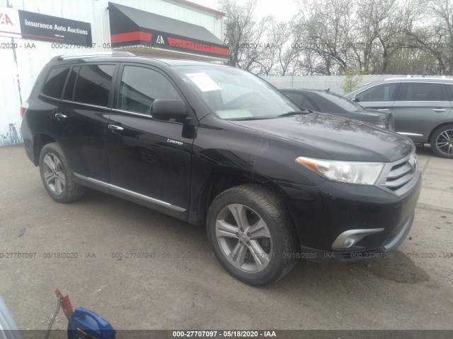 TOYOTA HIGHLANDER 2013 5tddk3eh3ds195493