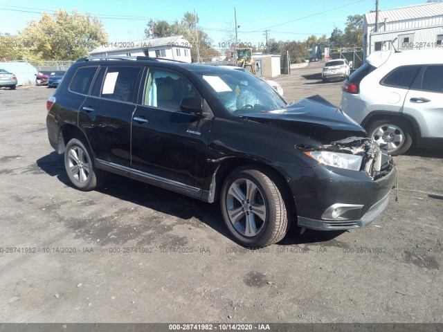 TOYOTA HIGHLANDER 2013 5tddk3eh3ds223499