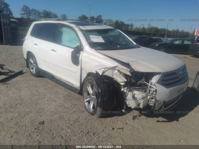 TOYOTA HIGHLANDER 2013 5tddk3eh3ds257541