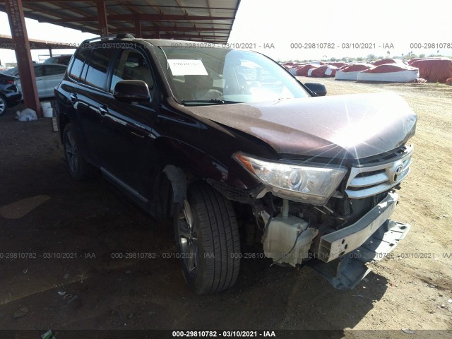 TOYOTA HIGHLANDER 2011 5tddk3eh4bs047348