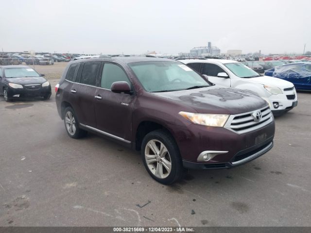 TOYOTA HIGHLANDER 2011 5tddk3eh4bs058981