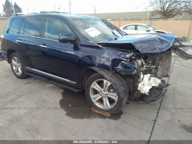 TOYOTA HIGHLANDER 2011 5tddk3eh4bs068359