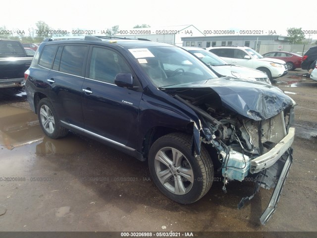 TOYOTA HIGHLANDER 2011 5tddk3eh4bs075246