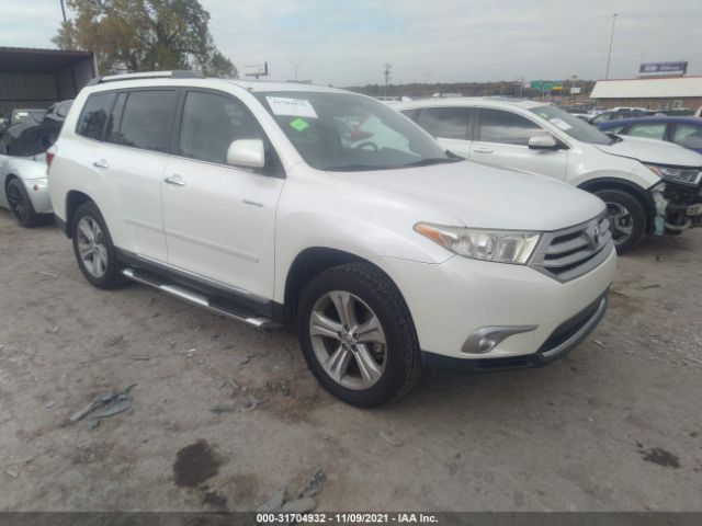 TOYOTA HIGHLANDER 2012 5tddk3eh4cs160802