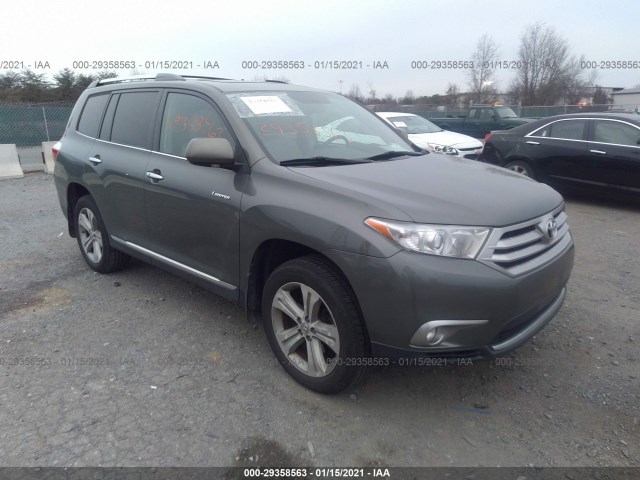 TOYOTA HIGHLANDER 2012 5tddk3eh4cs170021