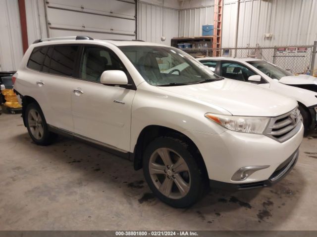 TOYOTA HIGHLANDER 2013 5tddk3eh4ds177990