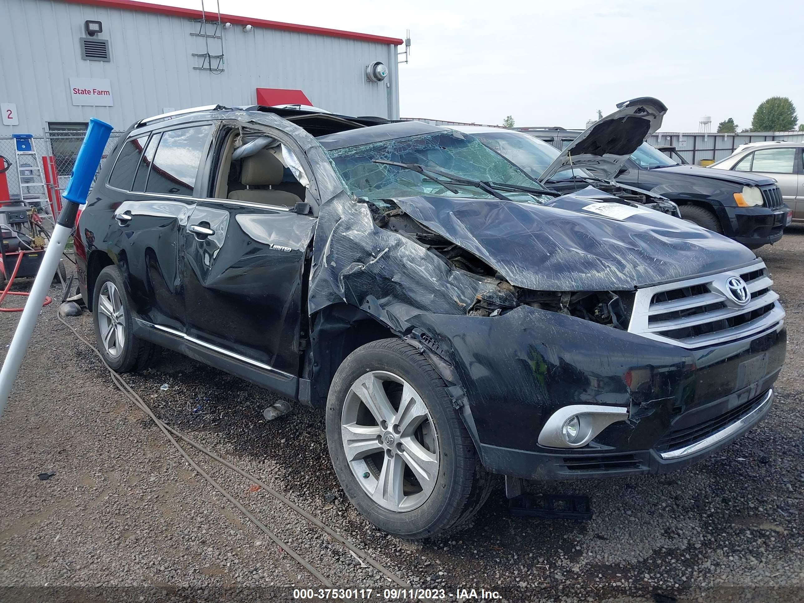 TOYOTA HIGHLANDER 2013 5tddk3eh4ds185748