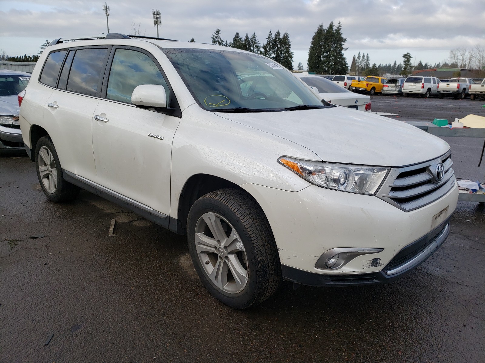 TOYOTA HIGHLANDER 2013 5tddk3eh4ds221387