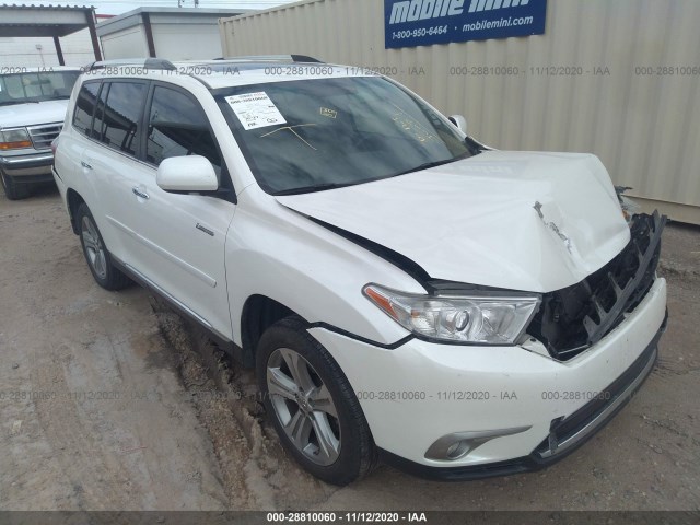 TOYOTA HIGHLANDER 2013 5tddk3eh4ds244829