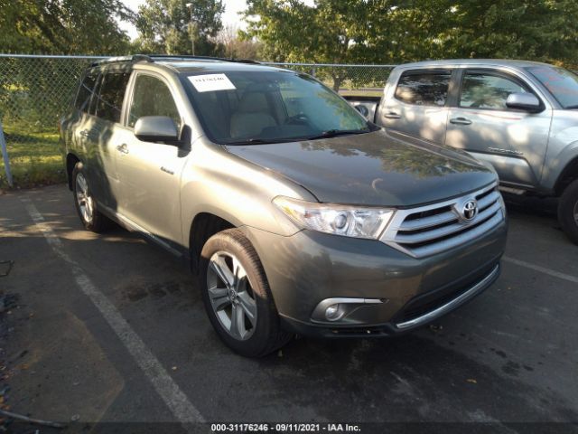 TOYOTA HIGHLANDER 2013 5tddk3eh4ds252199