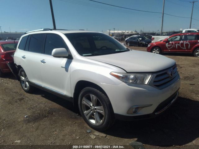 TOYOTA HIGHLANDER 2011 5tddk3eh5bs090581