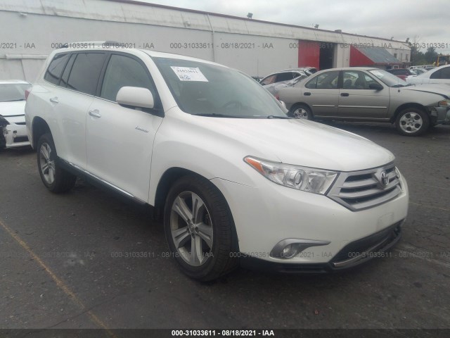 TOYOTA HIGHLANDER 2012 5tddk3eh5cs125461