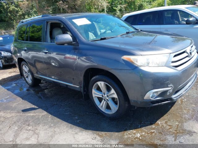 TOYOTA HIGHLANDER 2012 5tddk3eh5cs148528