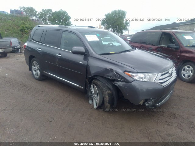 TOYOTA HIGHLANDER 2012 5tddk3eh5cs158492