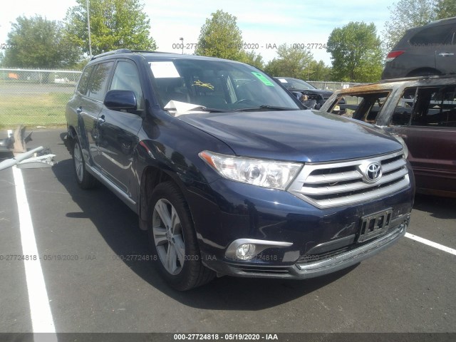 TOYOTA HIGHLANDER 2012 5tddk3eh5cs160520