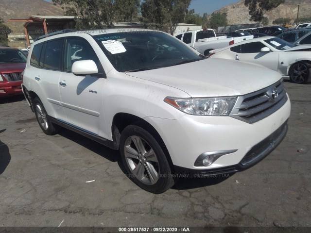 TOYOTA HIGHLANDER 2012 5tddk3eh5cs173803