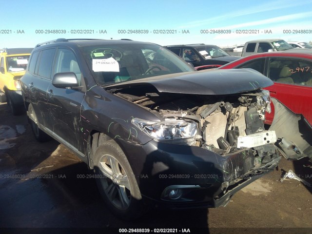 TOYOTA HIGHLANDER 2013 5tddk3eh5ds176783