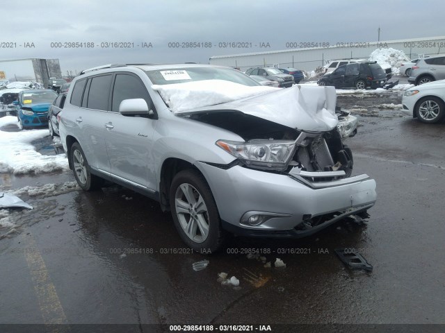 TOYOTA HIGHLANDER 2013 5tddk3eh5ds183099