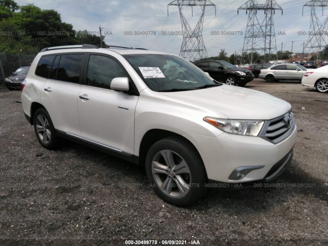 TOYOTA HIGHLANDER 2013 5tddk3eh5ds196631