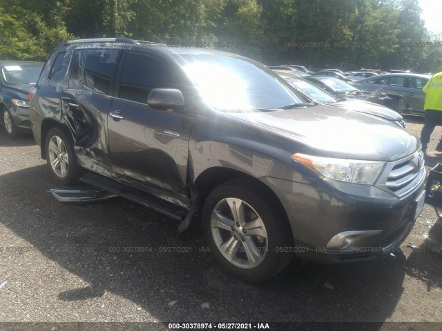 TOYOTA HIGHLANDER 2013 5tddk3eh5ds201925