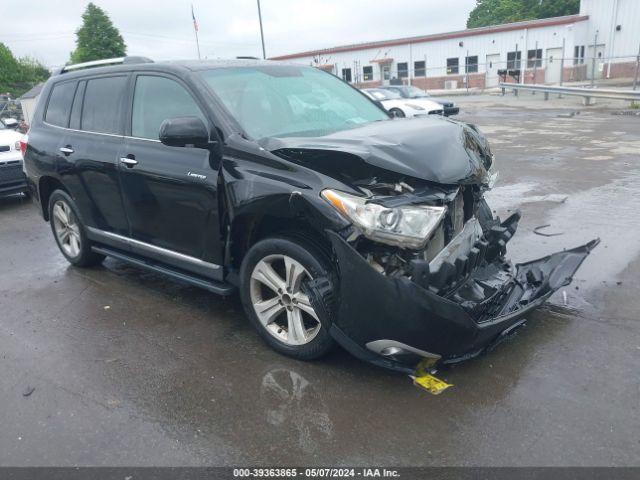 TOYOTA HIGHLANDER 2013 5tddk3eh5ds207577