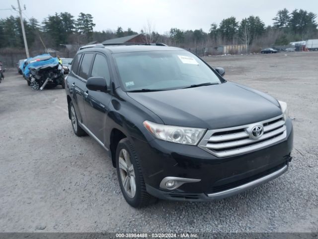 TOYOTA HIGHLANDER 2013 5tddk3eh5ds226582