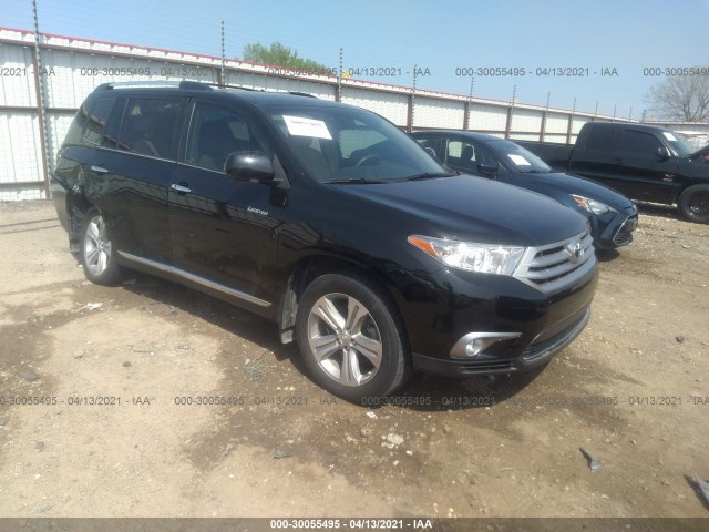 TOYOTA HIGHLANDER 2013 5tddk3eh5ds234522