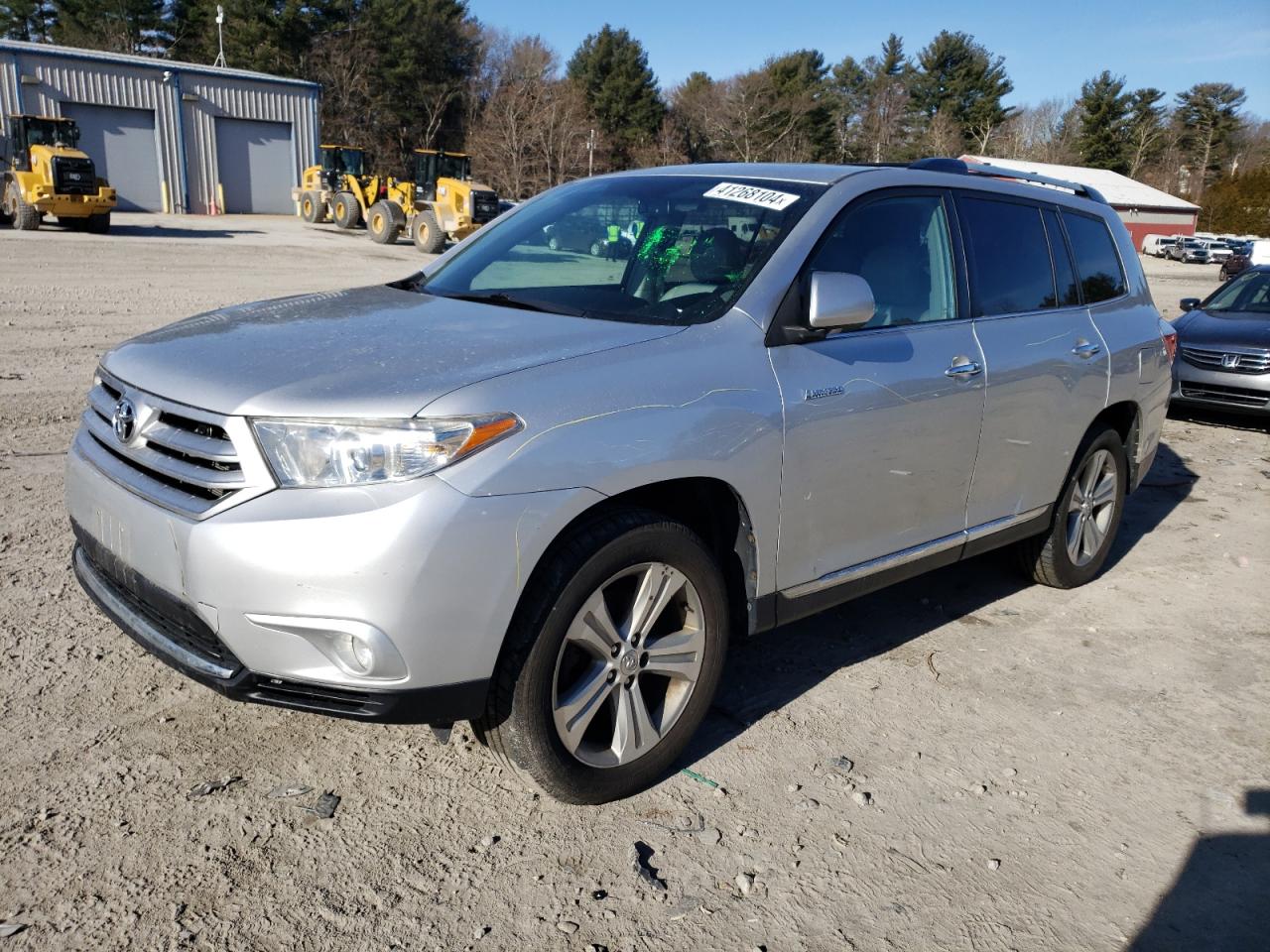 TOYOTA HIGHLANDER 2013 5tddk3eh5ds241177