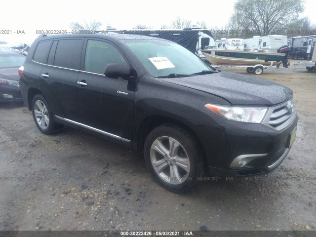 TOYOTA HIGHLANDER 2013 5tddk3eh5ds243690