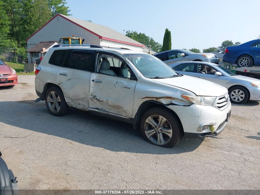 TOYOTA HIGHLANDER 2013 5tddk3eh5ds255788