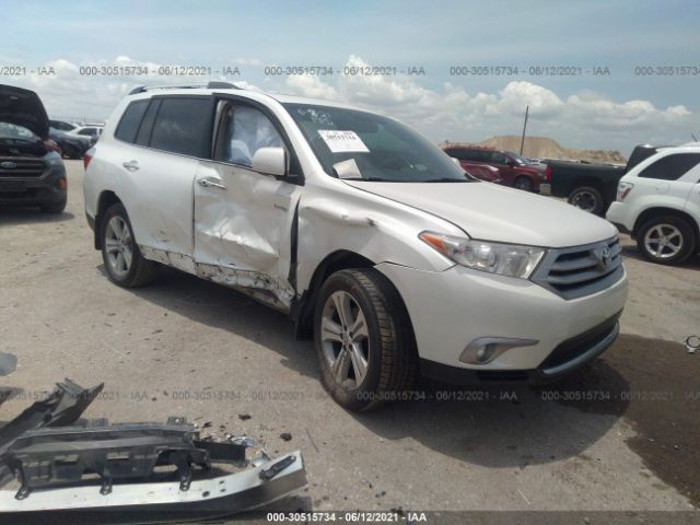 TOYOTA HIGHLANDER 2013 5tddk3eh5ds267164