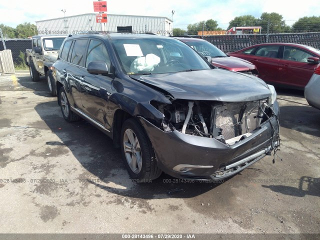 TOYOTA HIGHLANDER 2013 5tddk3eh5ds269545