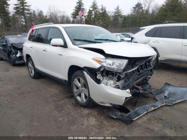 TOYOTA HIGHLANDER 2013 5tddk3eh5ds270498