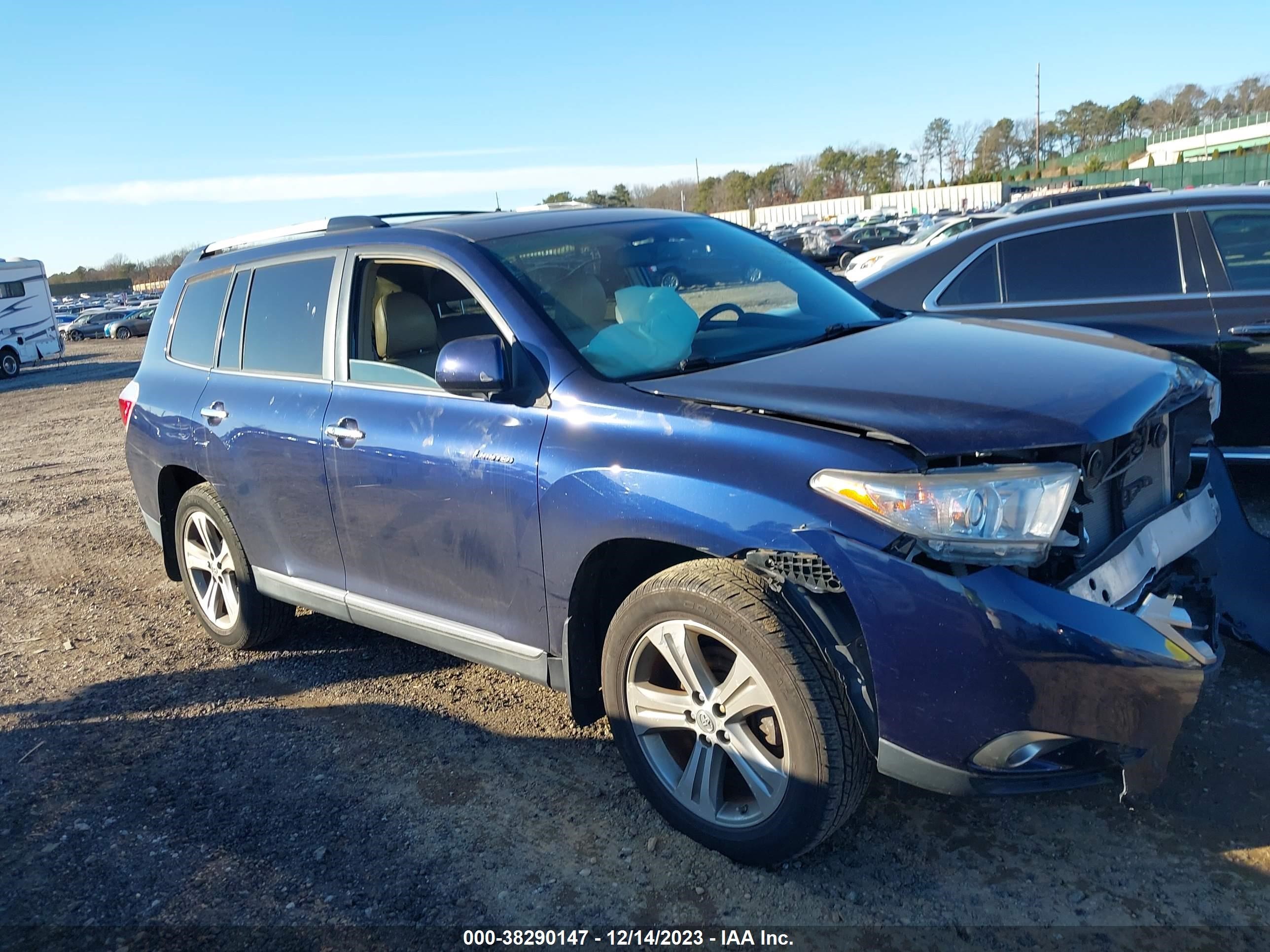 TOYOTA HIGHLANDER 2011 5tddk3eh6bs046914