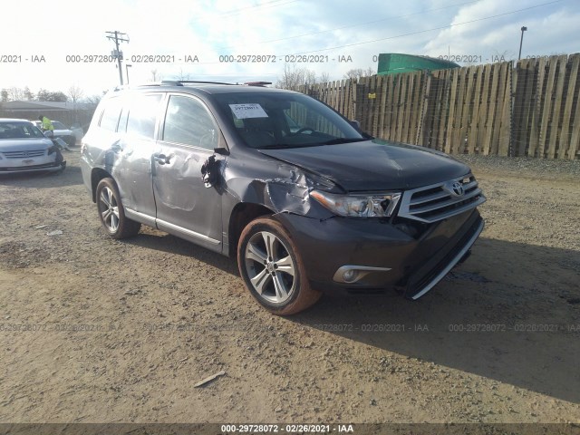 TOYOTA HIGHLANDER 2011 5tddk3eh6bs052518