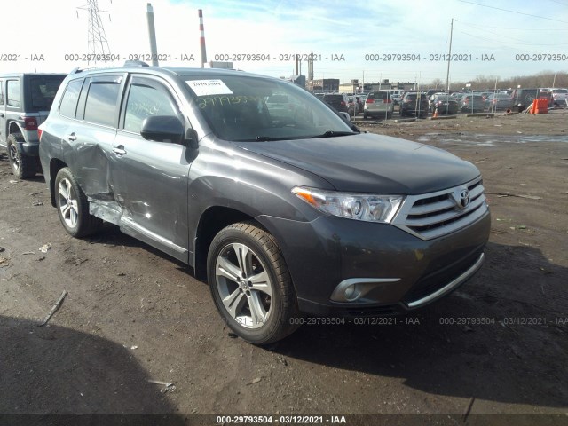 TOYOTA HIGHLANDER 2011 5tddk3eh6bs063339