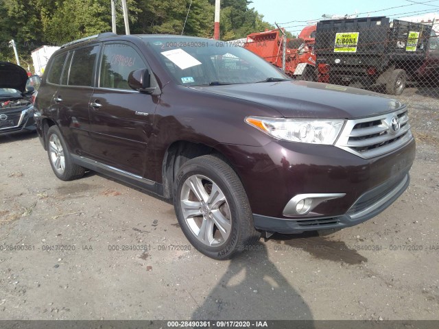 TOYOTA HIGHLANDER 2011 5tddk3eh6bs086183