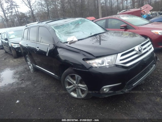 TOYOTA HIGHLANDER 2012 5tddk3eh6cs114548