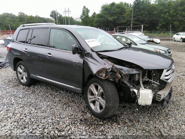 TOYOTA HIGHLANDER 2012 5tddk3eh6cs120284