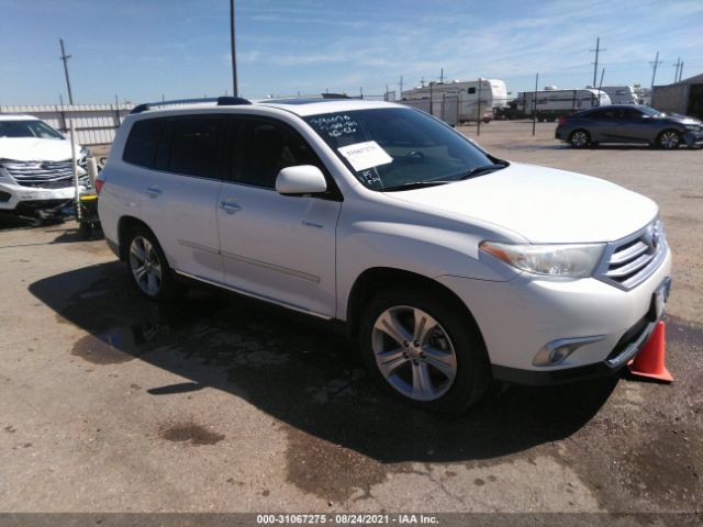 TOYOTA HIGHLANDER 2012 5tddk3eh6cs136548